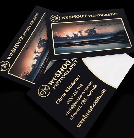 CJK weSHOOT Photography - Business Cards