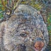 Wombat, an oil painting, "Harry 13" by Josh De Pasquale