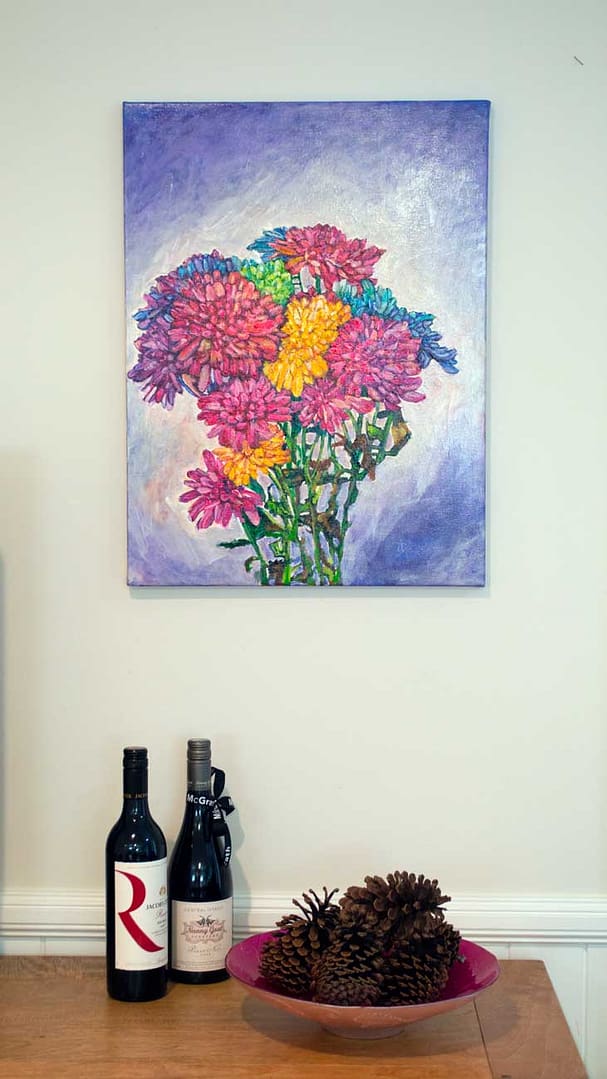 In Situ: Rainbow Chrysanthemums - by Josh De Pasquale