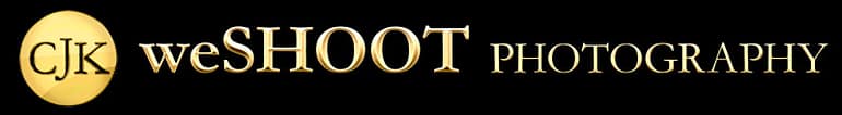 CJK weSHOOT Photography - Logo // Gold Dipped