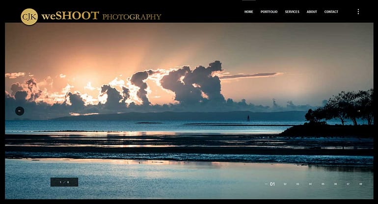 weSHOOT Photography - Website