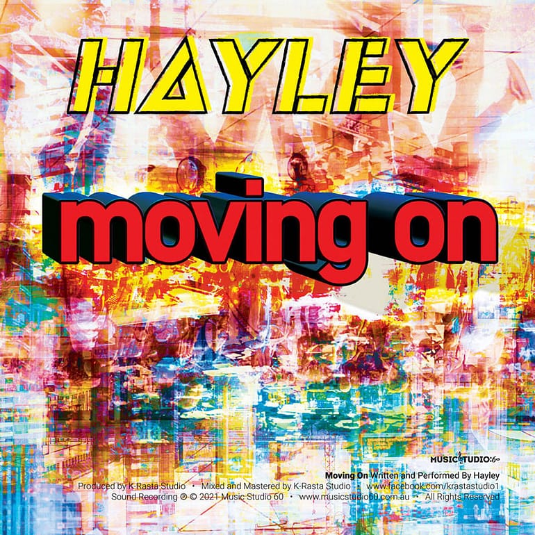 Music Studio 60 - HAYLEY - Moving On // Single Release Artwork