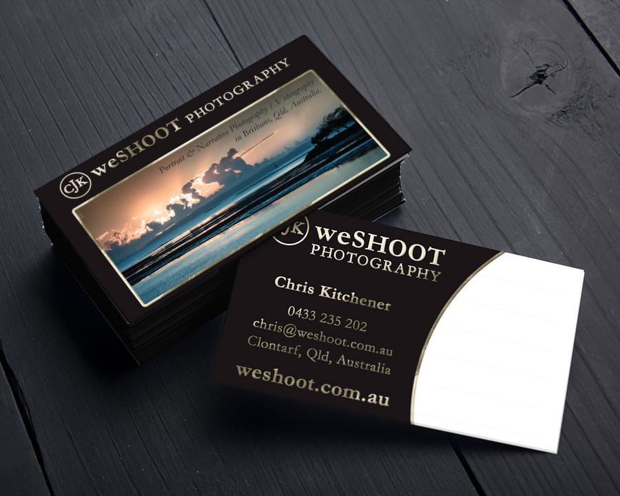 WESHOOT Business Cards